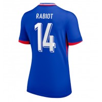 Frankreich Adrien Rabiot #14 Fußballbekleidung Heimtrikot Damen EM 2024 Kurzarm